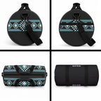 Aotearoa Atua Tangaroa Duffle Bag Maori God Of The Sea Taniko Motifs