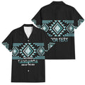 Aotearoa Atua Tangaroa Personalised Family Matching Mermaid Dress and Hawaiian Shirt Maori God Of The Sea Taniko Motifs