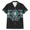 Aotearoa Atua Tangaroa Personalised Hawaiian Shirt Maori God Of The Sea Taniko Motifs