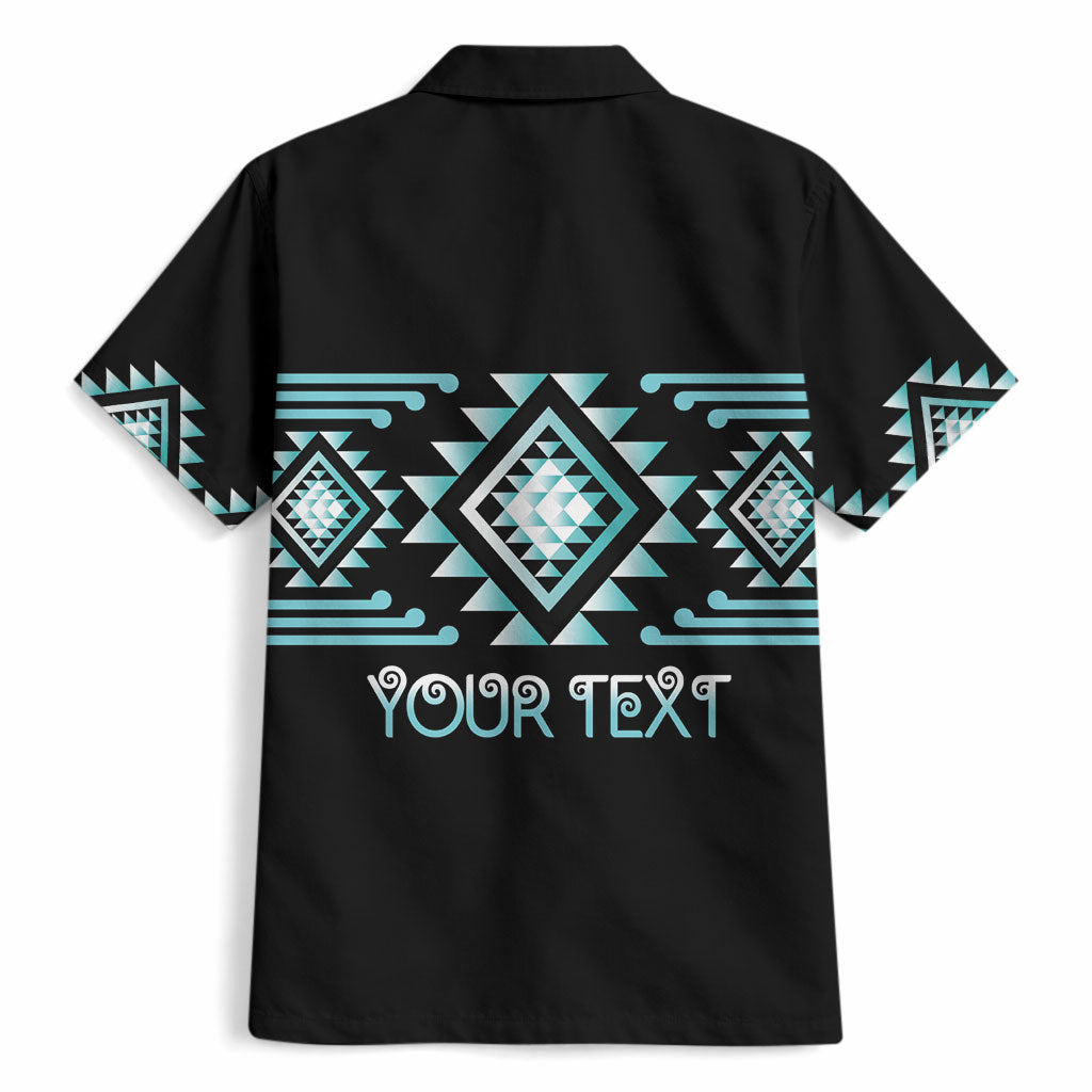 Aotearoa Atua Tangaroa Personalised Hawaiian Shirt Maori God Of The Sea Taniko Motifs