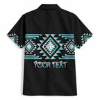 Aotearoa Atua Tangaroa Personalised Hawaiian Shirt Maori God Of The Sea Taniko Motifs