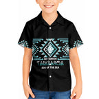 Aotearoa Atua Tangaroa Personalised Hawaiian Shirt Maori God Of The Sea Taniko Motifs