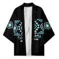 Aotearoa Atua Tangaroa Personalised Kimono Maori God Of The Sea Taniko Motifs