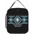 Aotearoa Atua Tangaroa Lunch Bag Maori God Of The Sea Taniko Motifs