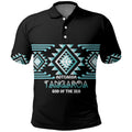 Aotearoa Atua Tangaroa Personalised Polo Shirt Maori God Of The Sea Taniko Motifs