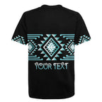 Aotearoa Atua Tangaroa Personalised Rugby Jersey Maori God Of The Sea Taniko Motifs