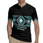 Aotearoa Atua Tangaroa Personalised Rugby Jersey Maori God Of The Sea Taniko Motifs
