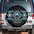 Aotearoa Atua Tangaroa Spare Tire Cover Maori God Of The Sea Taniko Motifs