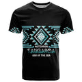 Aotearoa Atua Tangaroa Personalised T Shirt Maori God Of The Sea Taniko Motifs