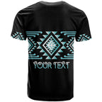 Aotearoa Atua Tangaroa Personalised T Shirt Maori God Of The Sea Taniko Motifs