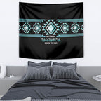 Aotearoa Atua Tangaroa Tapestry Maori God Of The Sea Taniko Motifs