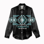 Aotearoa Atua Tangaroa Personalised Women Casual Shirt Maori God Of The Sea Taniko Motifs