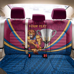 Personalised AFL Brisbane Lions Back Car Seat Cover 2024 We Are The Champions - Trophy Style