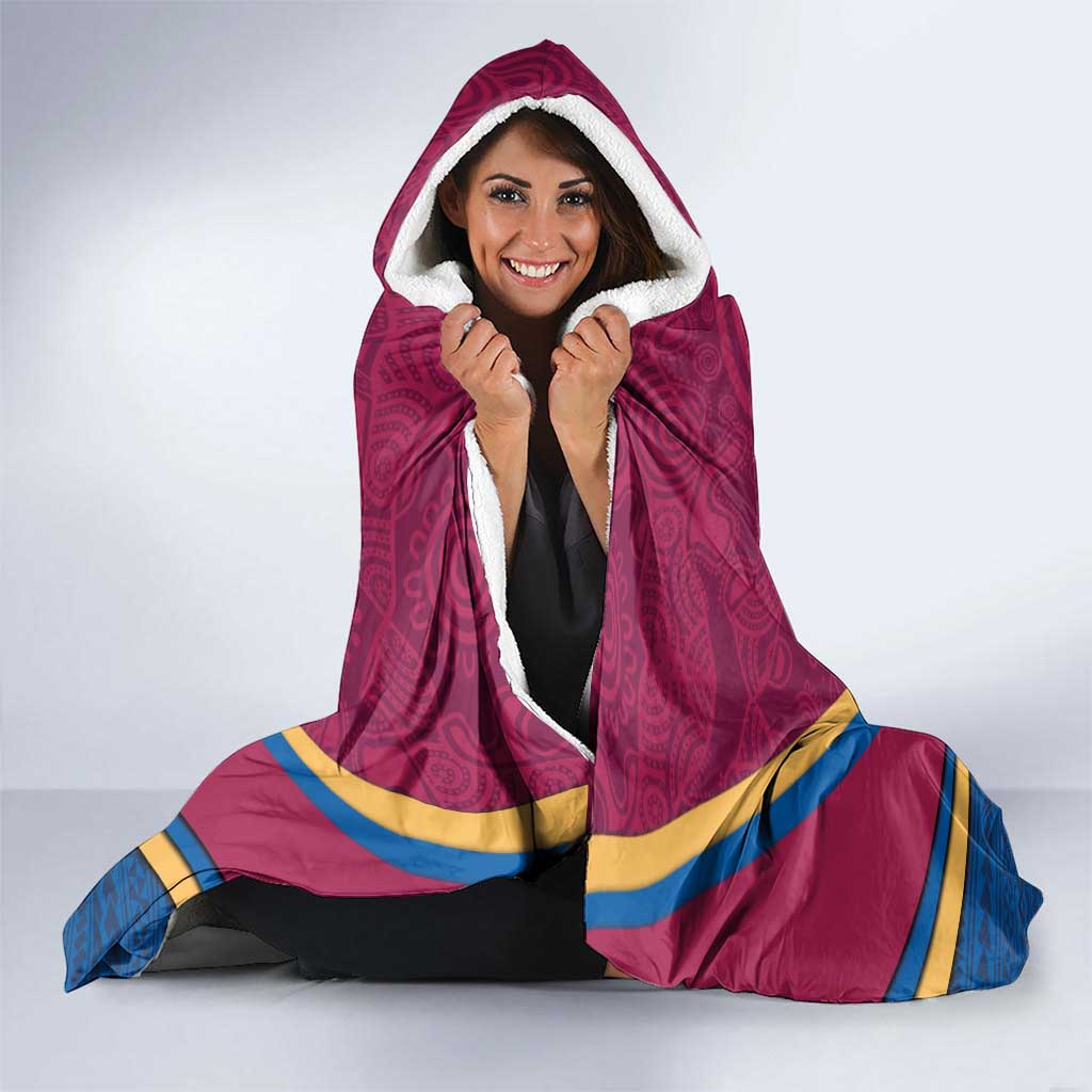 Personalised AFL Brisbane Lions Hooded Blanket 2024 We Are The Champions - Trophy Style