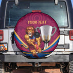 Personalised AFL Brisbane Lions Spare Tire Cover 2024 We Are The Champions - Trophy Style