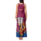 Personalised AFL Brisbane Lions Tank Maxi Dress 2024 We Are The Champions - Trophy Style
