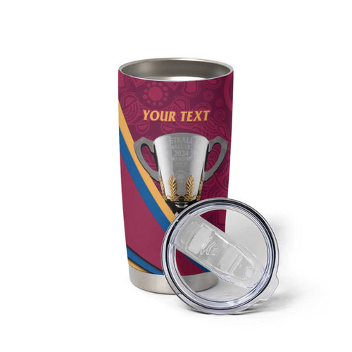 Personalised AFL Brisbane Lions Tumbler Cup 2024 We Are The Champions - Trophy Style