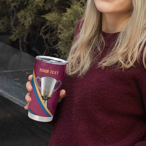 Personalised AFL Brisbane Lions Tumbler Cup 2024 We Are The Champions - Trophy Style
