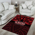 Keep Maori Wards New Zealand Area Rug Stronger Together Aotearoa Taniko - Aussie Hoodie