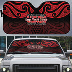 Keep Maori Wards New Zealand Auto Sun Shade Stronger Together Aotearoa Taniko - Aussie Hoodie
