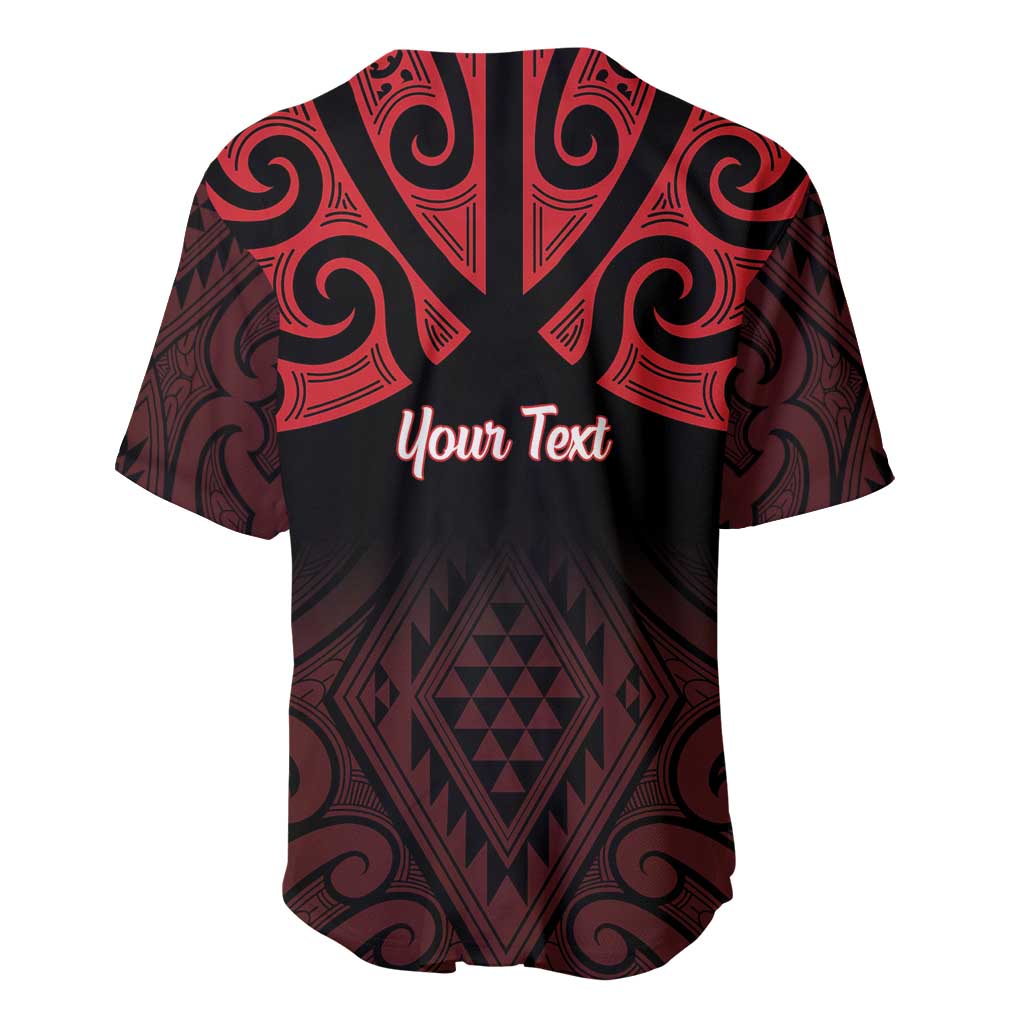 Personalised Keep Maori Wards New Zealand Baseball Jersey Stronger Together Aotearoa Taniko - Aussie Hoodie