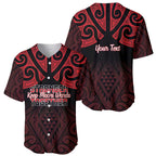 Personalised Keep Maori Wards New Zealand Baseball Jersey Stronger Together Aotearoa Taniko - Aussie Hoodie
