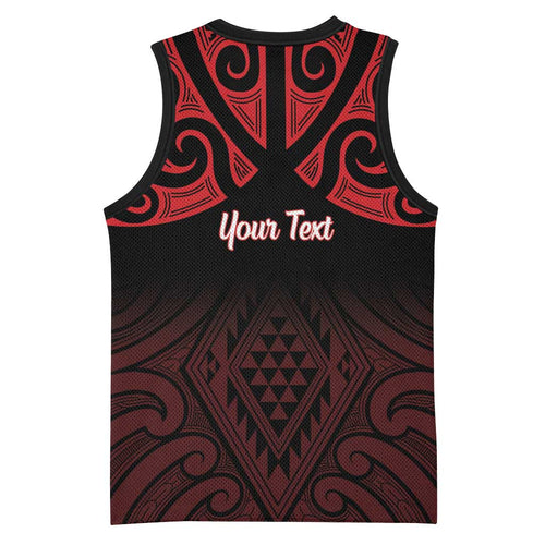 Personalised Keep Maori Wards New Zealand Basketball Jersey Stronger Together Aotearoa Taniko - Aussie Hoodie