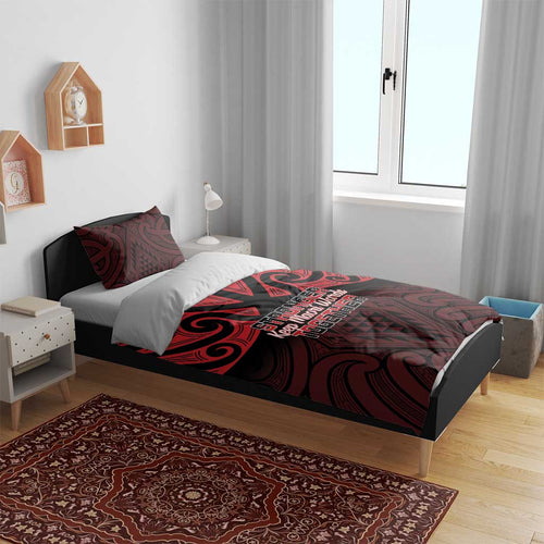Keep Maori Wards New Zealand Bedding Set Stronger Together Aotearoa Taniko - Aussie Hoodie