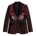 Personalised Keep Maori Wards New Zealand Blazer Stronger Together Aotearoa Taniko - Aussie Hoodie