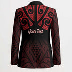 Personalised Keep Maori Wards New Zealand Blazer Stronger Together Aotearoa Taniko - Aussie Hoodie