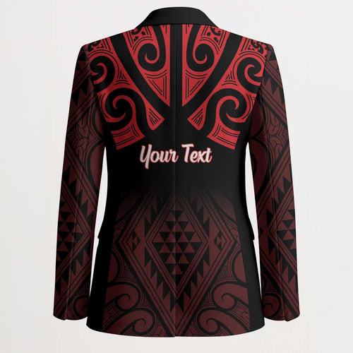Personalised Keep Maori Wards New Zealand Blazer Stronger Together Aotearoa Taniko - Aussie Hoodie