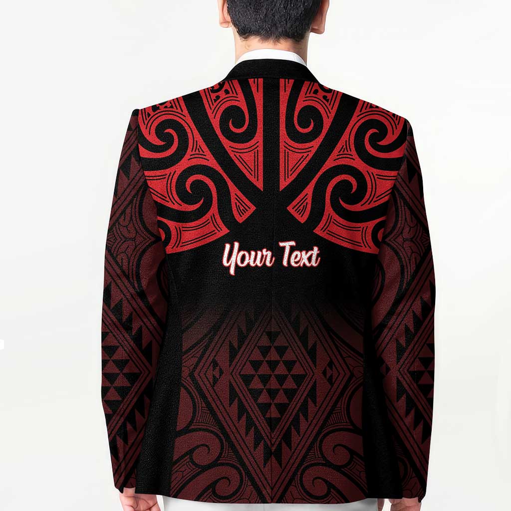 Personalised Keep Maori Wards New Zealand Blazer Stronger Together Aotearoa Taniko - Aussie Hoodie