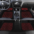 Personalised Keep Maori Wards New Zealand Car Mats Stronger Together Aotearoa Taniko - Aussie Hoodie