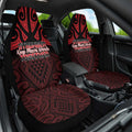 Keep Maori Wards New Zealand Car Seat Cover Stronger Together Aotearoa Taniko - Aussie Hoodie