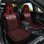 Keep Maori Wards New Zealand Car Seat Cover Stronger Together Aotearoa Taniko - Aussie Hoodie