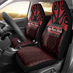 Keep Maori Wards New Zealand Car Seat Cover Stronger Together Aotearoa Taniko - Aussie Hoodie