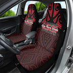 Keep Maori Wards New Zealand Car Seat Cover Stronger Together Aotearoa Taniko - Aussie Hoodie