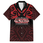 Personalised Keep Maori Wards New Zealand Family Matching Long Sleeve Bodycon Dress and Hawaiian Shirt Stronger Together Aotearoa Taniko - Aussie Hoodie
