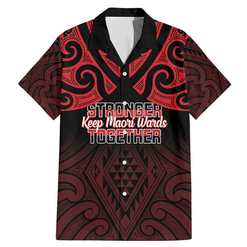 Personalised Keep Maori Wards New Zealand Family Matching Mermaid Dress and Hawaiian Shirt Stronger Together Aotearoa Taniko - Aussie Hoodie