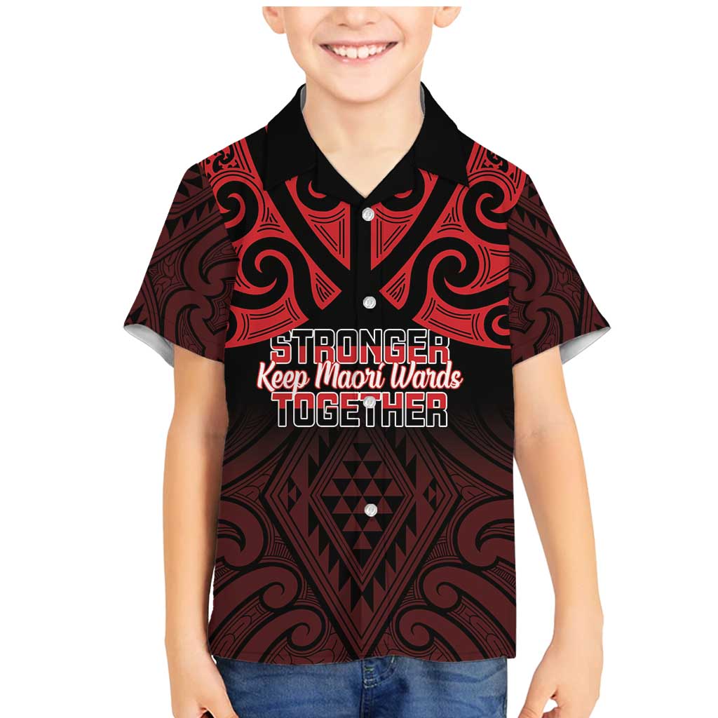 Personalised Keep Maori Wards New Zealand Family Matching Mermaid Dress and Hawaiian Shirt Stronger Together Aotearoa Taniko - Aussie Hoodie