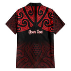 Personalised Keep Maori Wards New Zealand Family Matching Off The Shoulder Long Sleeve Dress and Hawaiian Shirt Stronger Together Aotearoa Taniko - Aussie Hoodie