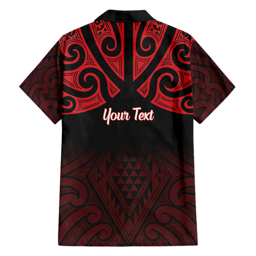 Personalised Keep Maori Wards New Zealand Family Matching Off The Shoulder Long Sleeve Dress and Hawaiian Shirt Stronger Together Aotearoa Taniko - Aussie Hoodie