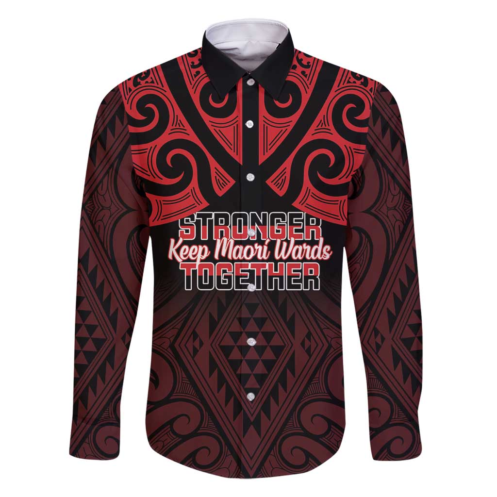Personalised Keep Maori Wards New Zealand Family Matching Off Shoulder Maxi Dress and Hawaiian Shirt Stronger Together Aotearoa Taniko - Aussie Hoodie