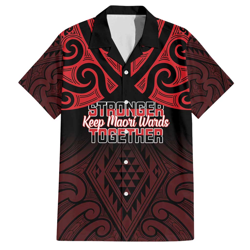 Personalised Keep Maori Wards New Zealand Family Matching Puletasi and Hawaiian Shirt Stronger Together Aotearoa Taniko - Aussie Hoodie