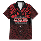 Personalised Keep Maori Wards New Zealand Family Matching Short Sleeve Bodycon Dress and Hawaiian Shirt Stronger Together Aotearoa Taniko - Aussie Hoodie