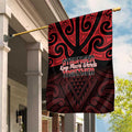 Keep Maori Wards New Zealand Garden Flag Stronger Together Aotearoa Taniko - Aussie Hoodie