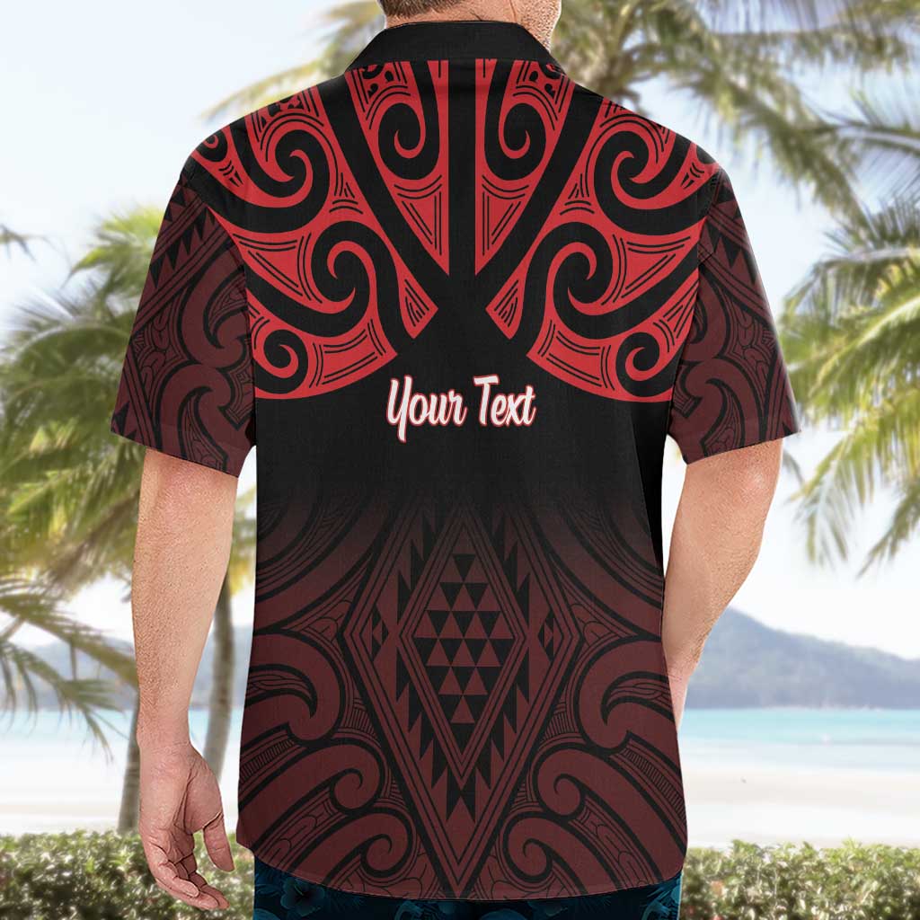 Personalised Keep Maori Wards New Zealand Hawaiian Shirt Stronger Together Aotearoa Taniko - Aussie Hoodie