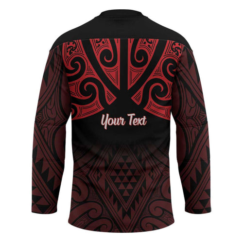 Personalised Keep Maori Wards New Zealand Hockey Jersey Stronger Together Aotearoa Taniko - Aussie Hoodie