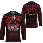Personalised Keep Maori Wards New Zealand Hockey Jersey Stronger Together Aotearoa Taniko - Aussie Hoodie