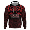 Personalised Keep Maori Wards New Zealand Hoodie Stronger Together Aotearoa Taniko - Aussie Hoodie